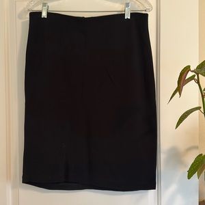 Philosophy Black Knit Pencil Skirt Size 10